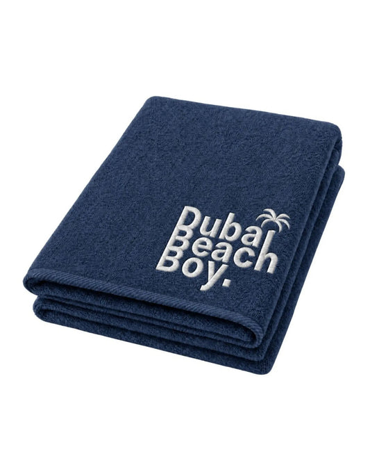 Dubai Beach Boy Beach Towel - Towel