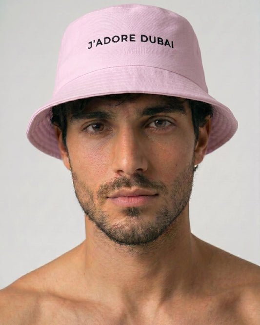 J'ADORE DUBAI REVERSIBLE BUCKET HAT - BUCKET HAT