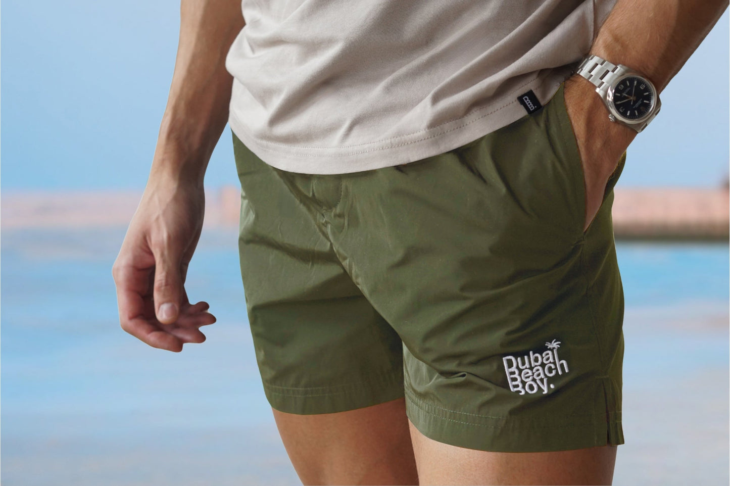 Luxury Dubai Beach Boy Swim Shorts - SWIM SHORT