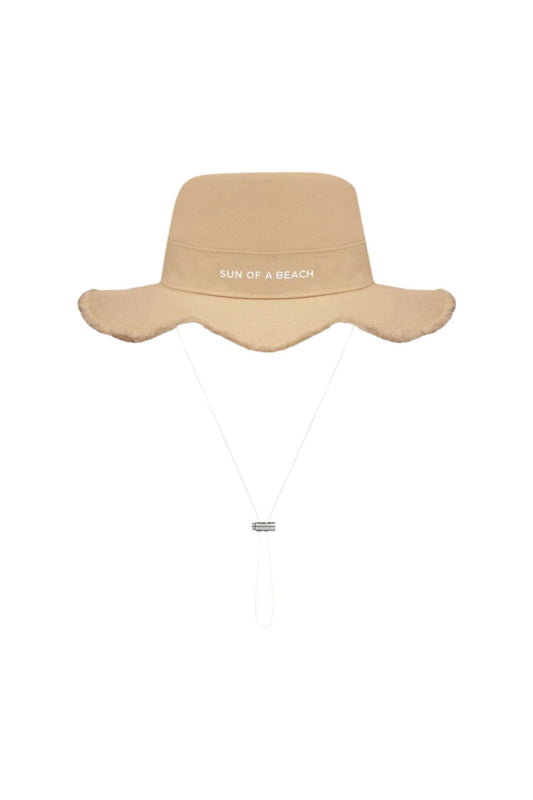 Luxury SUN OF A BEACH Bucket Hat - BUCKET HAT