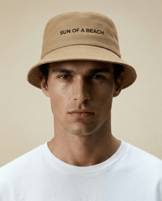 SUN OF A BEACH Reversible Bucket Hat - BUCKET HAT