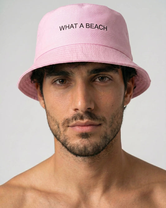WHAT A BEACH REVERSIBLE BUCKET HAT - BUCKET HAT