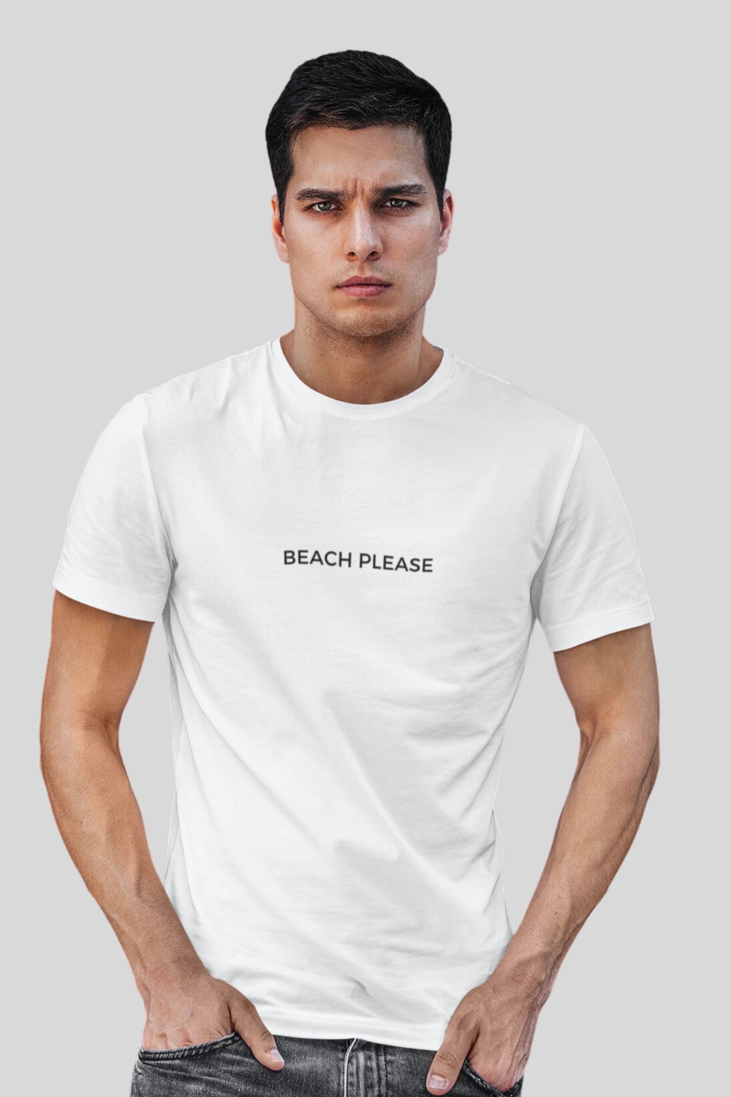 BEACH PLEASE T-Shirt - CLASSIC T - SHIRT