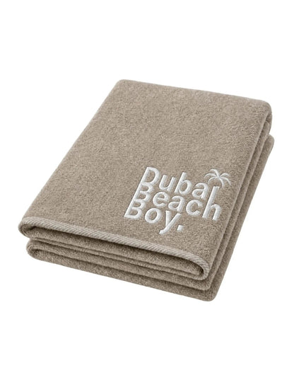 Dubai Beach Boy Beach Towel - Towel