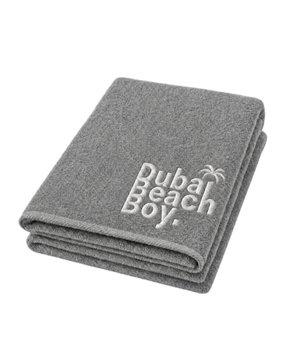 Dubai Beach Boy Beach Towel - Towel