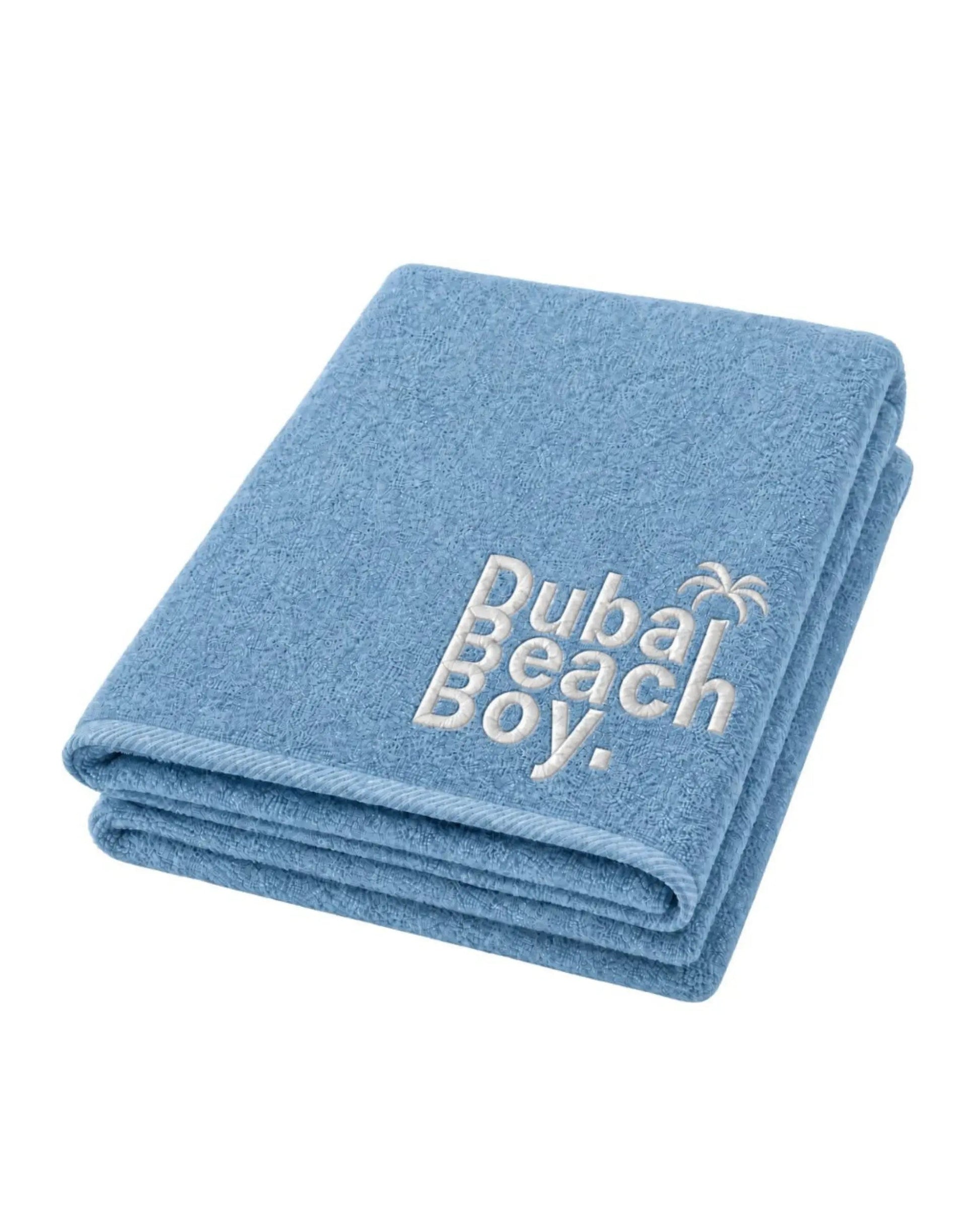 Dubai Beach Boy Beach Towel - Towel