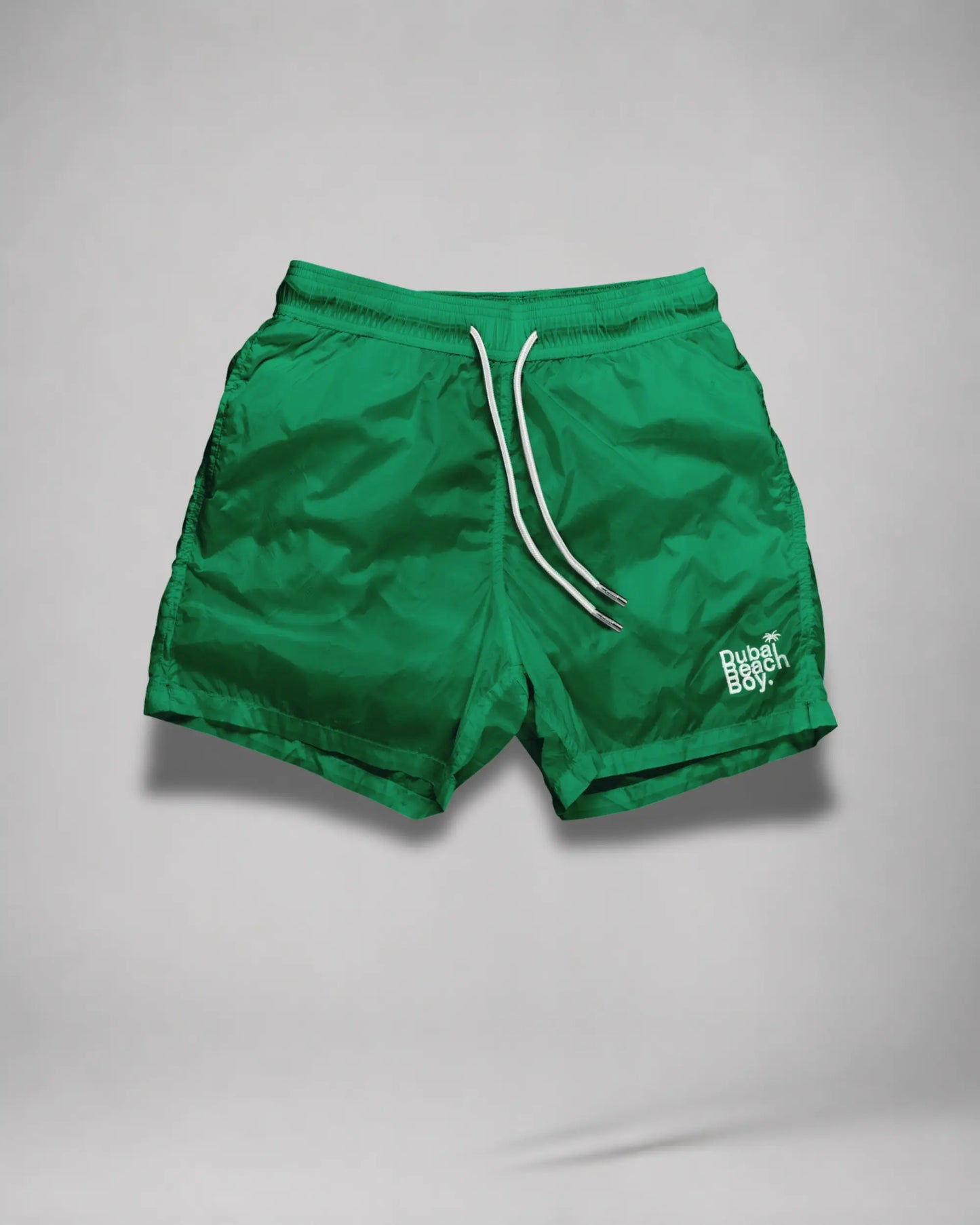 Dubai Beach Boy emerald green luxury swim shorts product image
