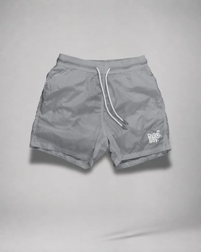Dubai Beach Boy silver grey luxury swim shorts product image