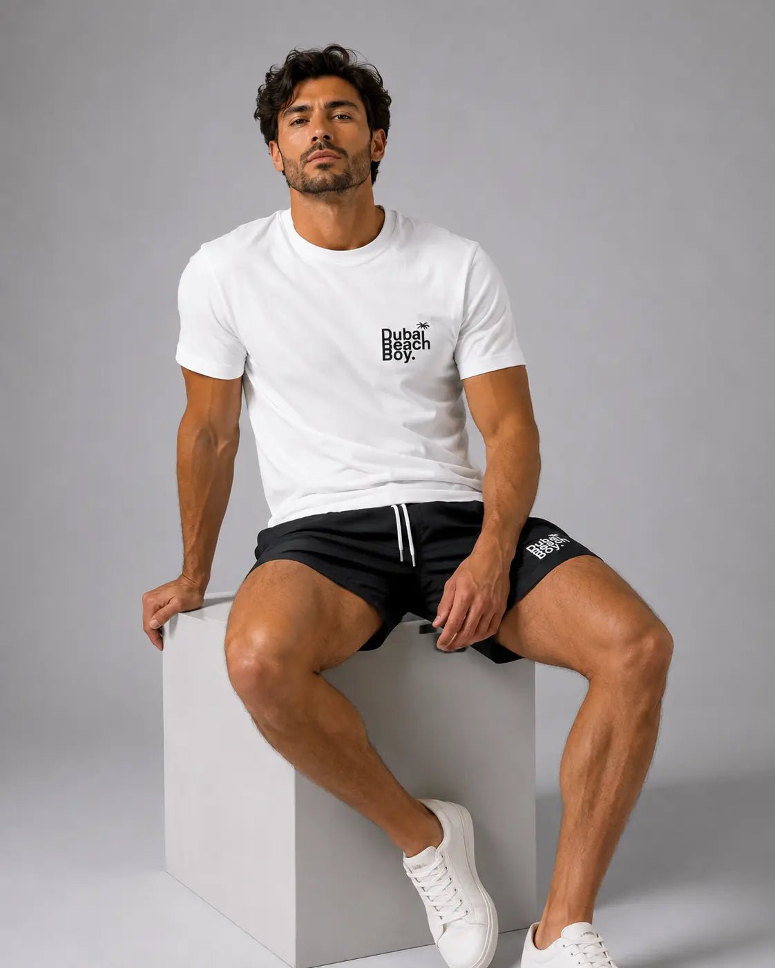 DUBAI BEACH BOY T - SHIRT - CLASSIC T - SHIRT