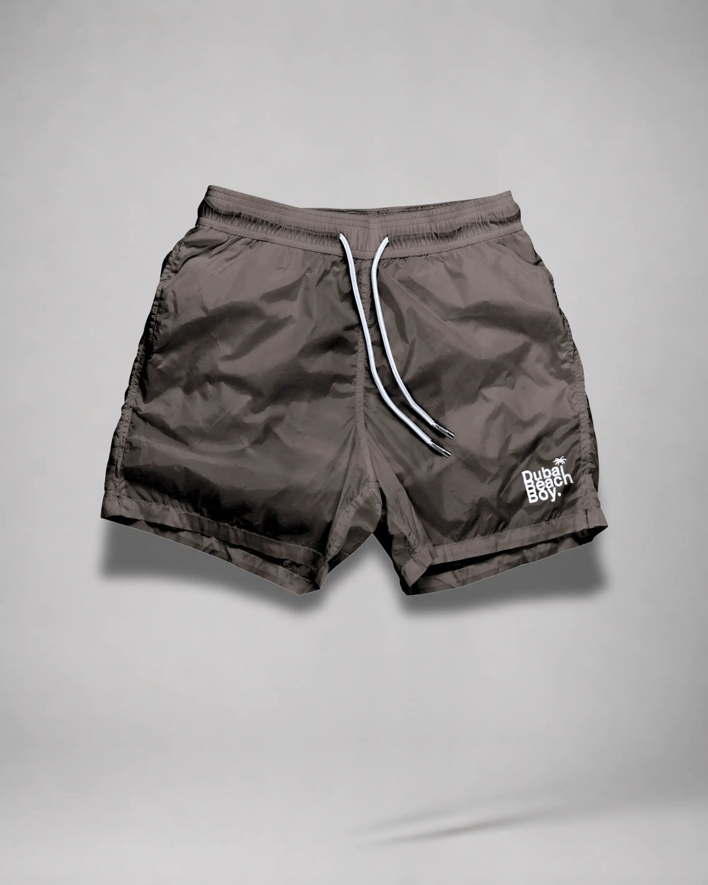 Dubai Beach Boy taupe luxury swim shorts product image
