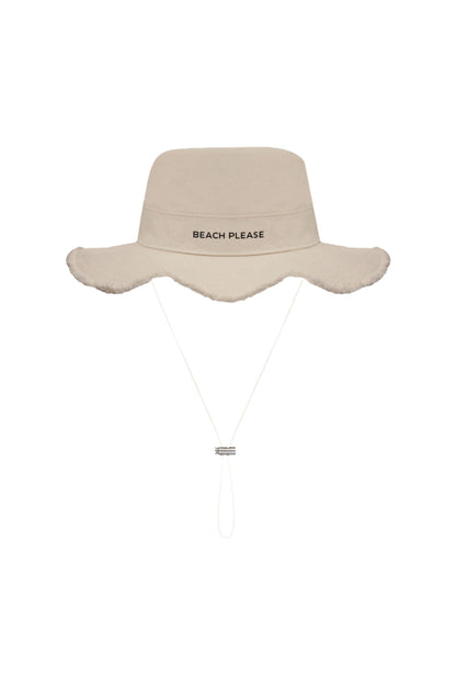 Luxury BEACH PLEASE Bucket Hat - BUCKET HAT