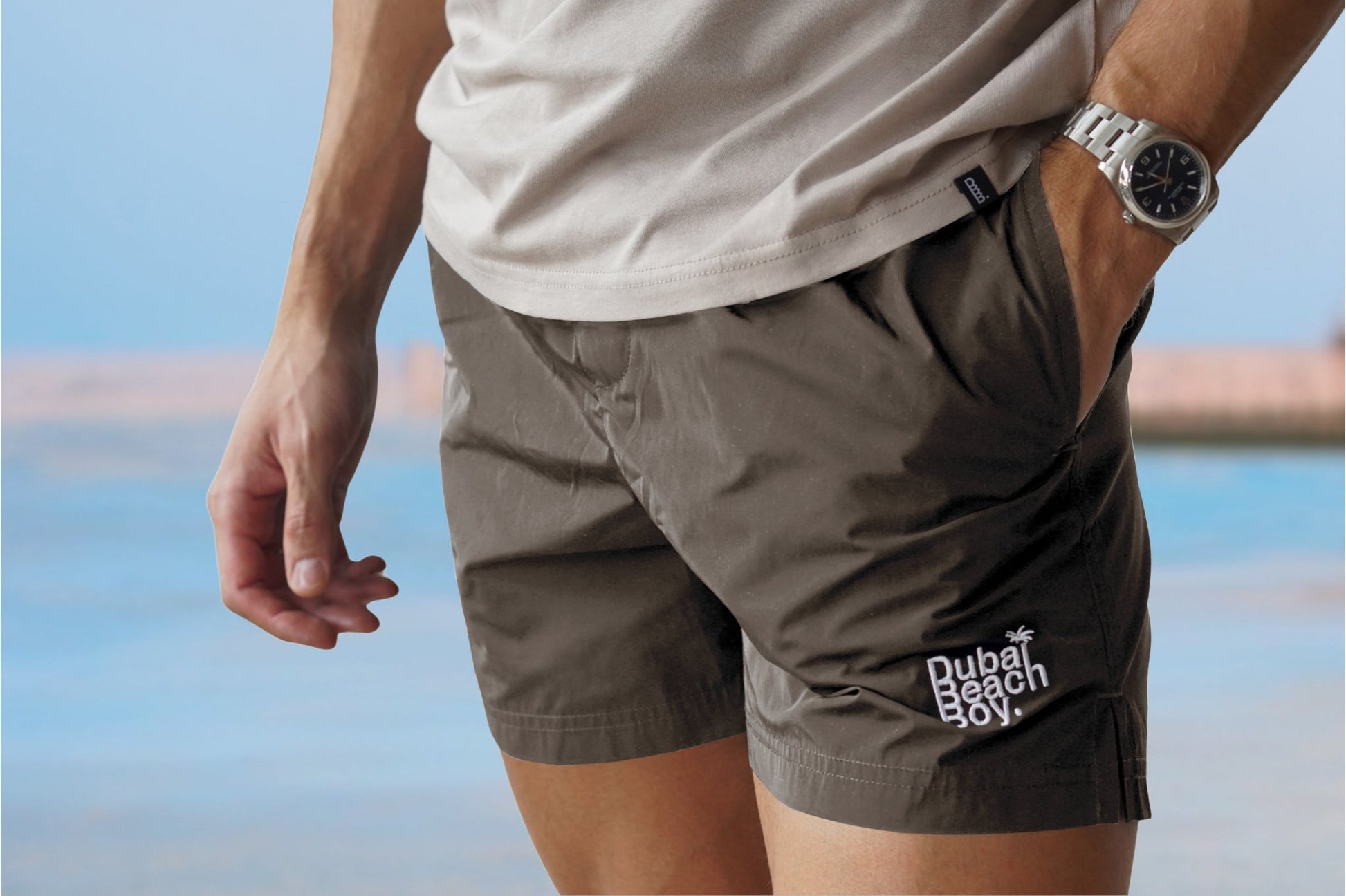 Luxury Dubai Beach Boy Swim Shorts - SWIM SHORT