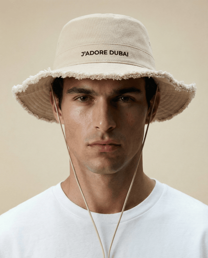 Luxury J'ADORE DUBAI Bucket Hat - BUCKET HAT