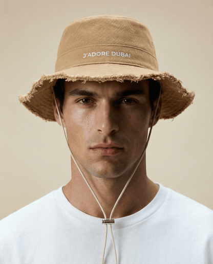 Luxury J'ADORE DUBAI Bucket Hat - BUCKET HAT