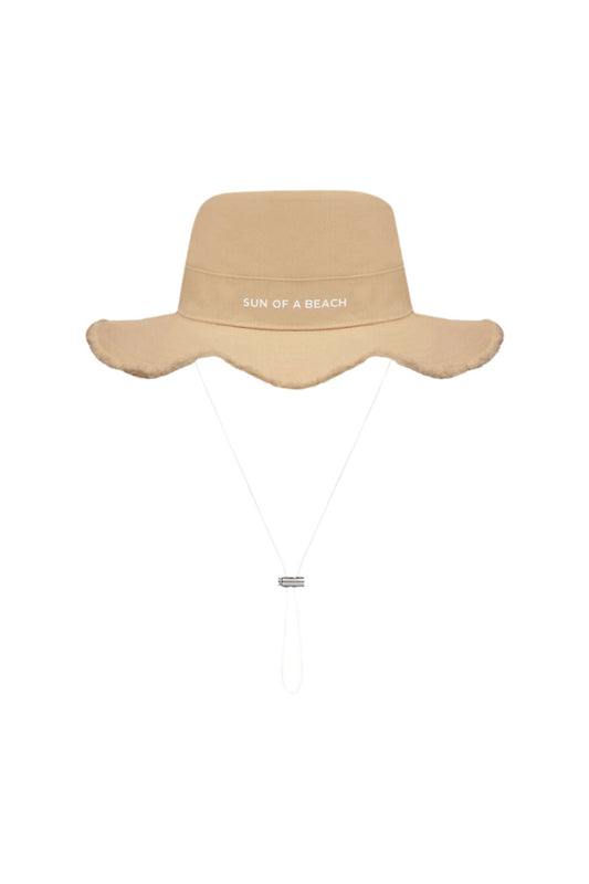 Luxury SUN OF A BEACH Bucket Hat - BUCKET HAT