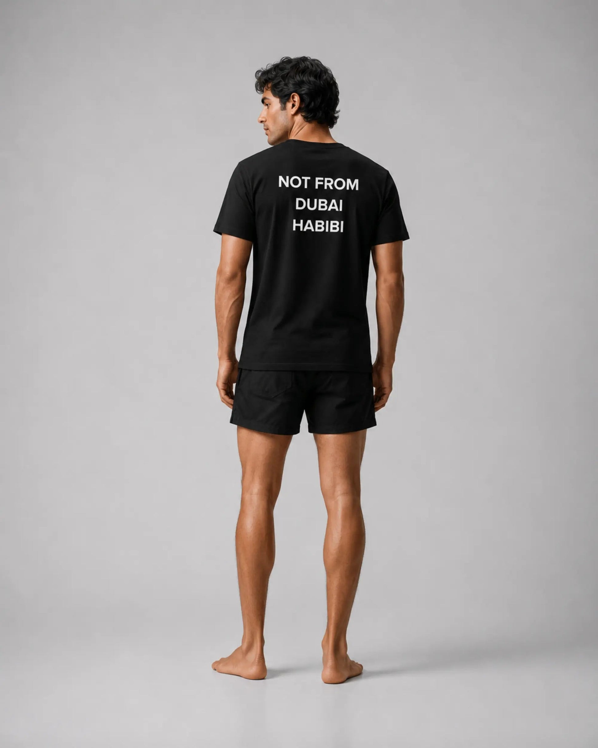 NOT FROM DUBAI HABIBI T - SHIRT - CLASSIC T - SHIRT