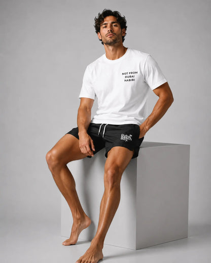 NOT FROM DUBAI HABIBI T - SHIRT - CLASSIC T - SHIRT