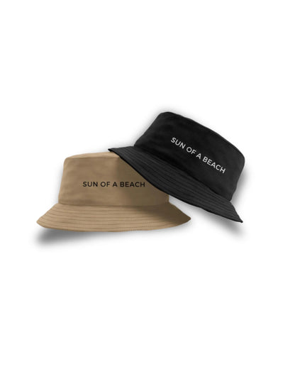 SUN OF A BEACH REVERSIBLE BUCKET HAT - BUCKET HAT