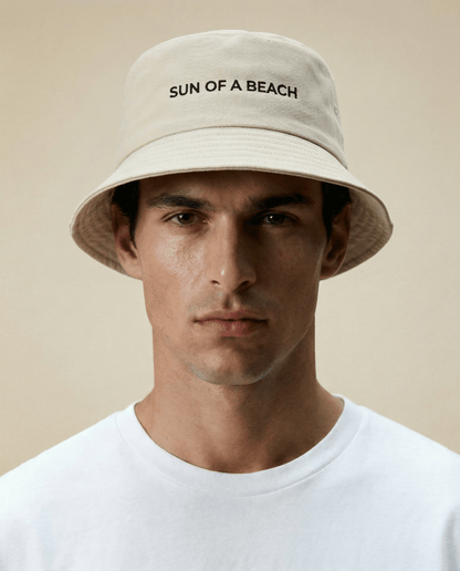 SUN OF A BEACH Reversible Bucket Hat - BUCKET HAT