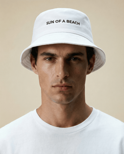 SUN OF A BEACH Reversible Bucket Hat - BUCKET HAT