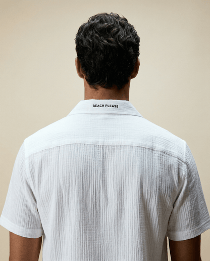 Ultra - Light Cotton Shirt and Shorts Set - 