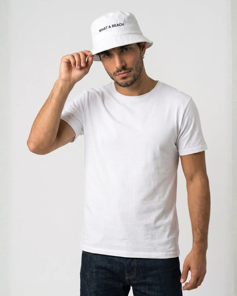 WHAT A BEACH REVERSIBLE BUCKET HAT - BUCKET HAT